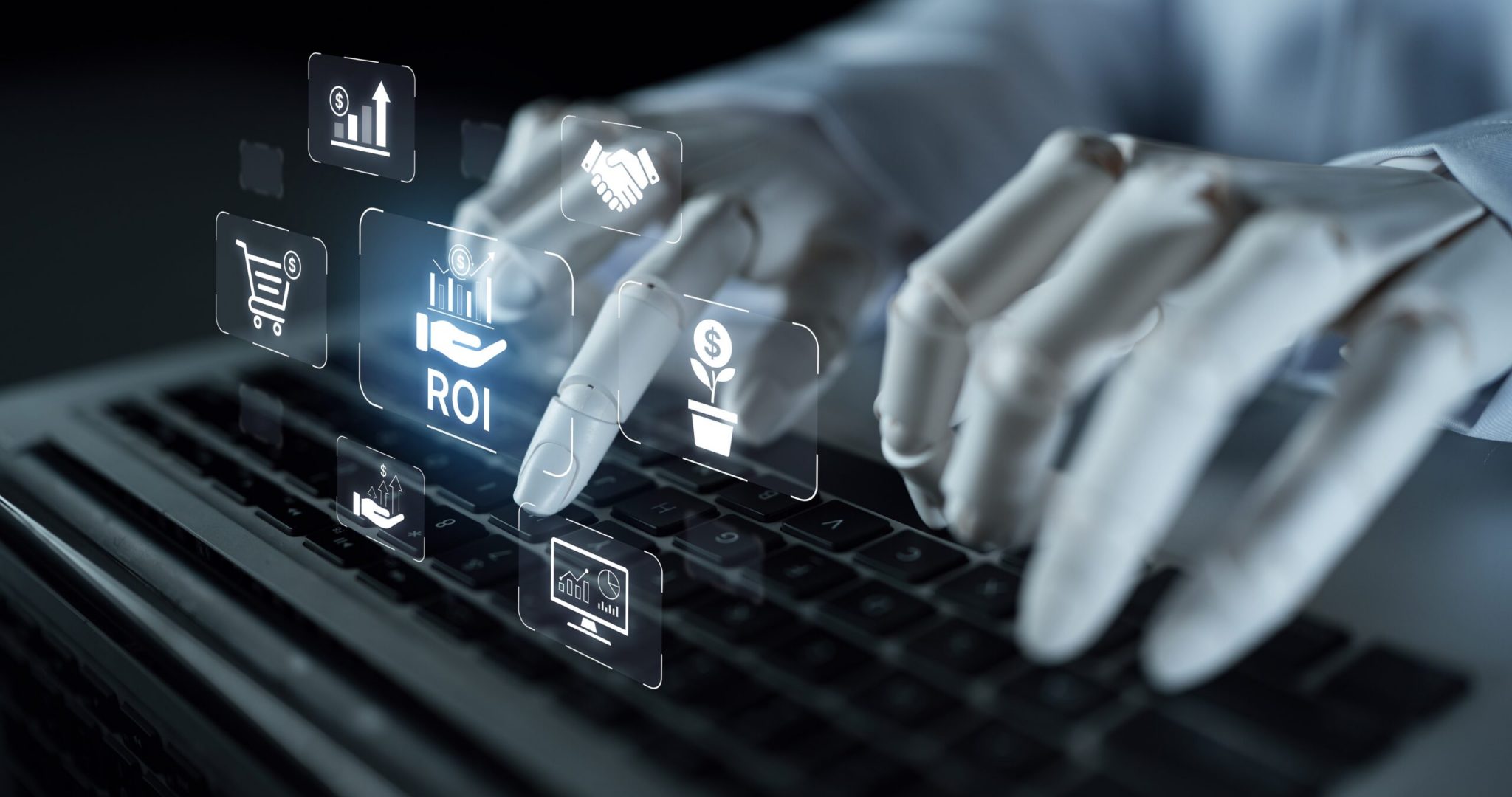 An,Ai,Assistant,Analyzes,Financial,Data,To,Calculate,The,Return